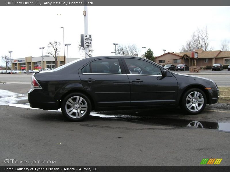 Alloy Metallic / Charcoal Black 2007 Ford Fusion SEL