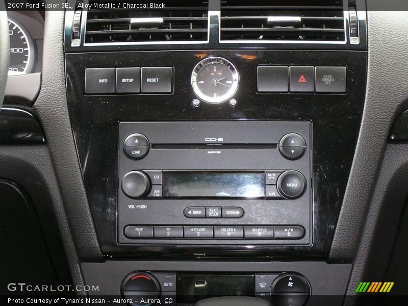 Alloy Metallic / Charcoal Black 2007 Ford Fusion SEL