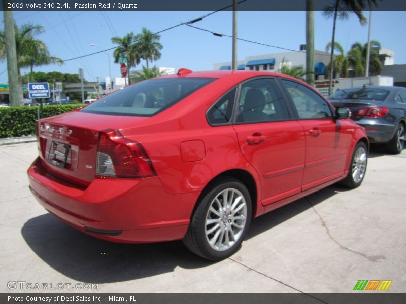 Passion Red / Quartz 2009 Volvo S40 2.4i