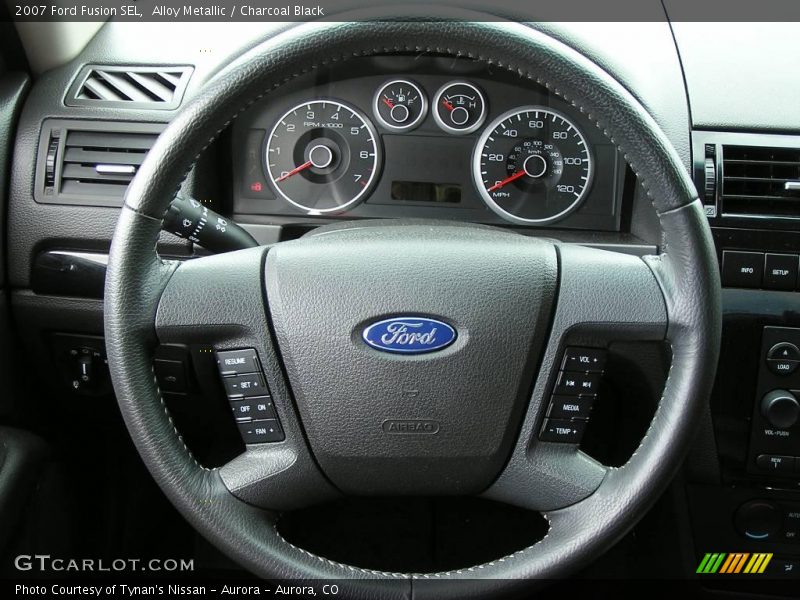 Alloy Metallic / Charcoal Black 2007 Ford Fusion SEL