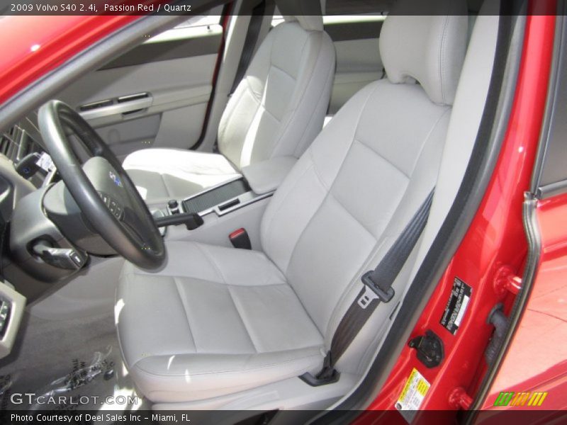 Passion Red / Quartz 2009 Volvo S40 2.4i