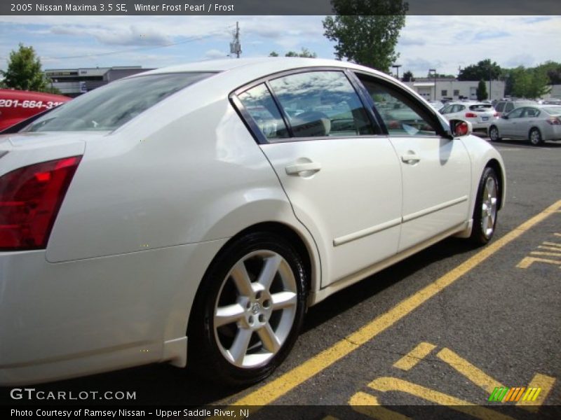 Winter Frost Pearl / Frost 2005 Nissan Maxima 3.5 SE