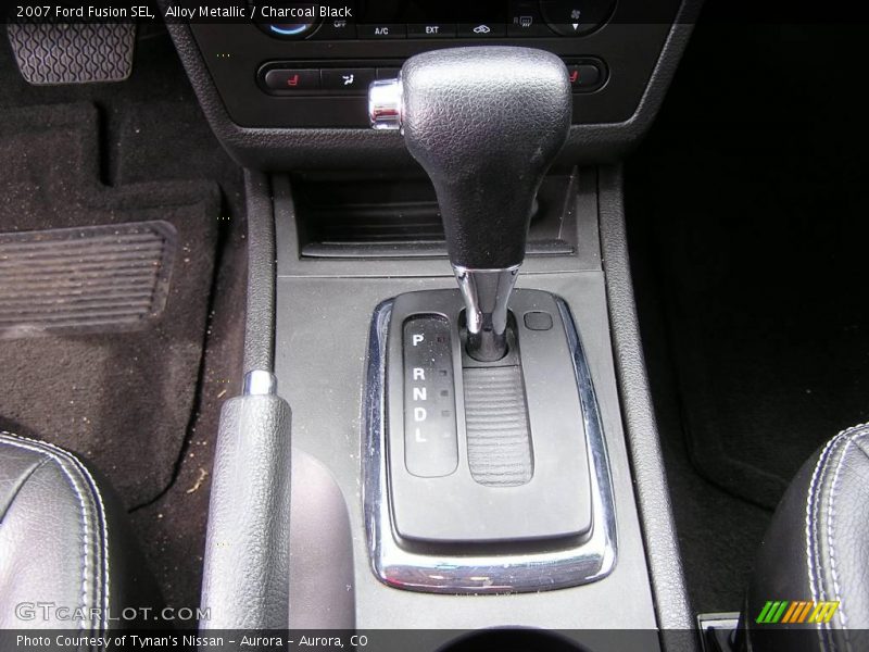 Alloy Metallic / Charcoal Black 2007 Ford Fusion SEL