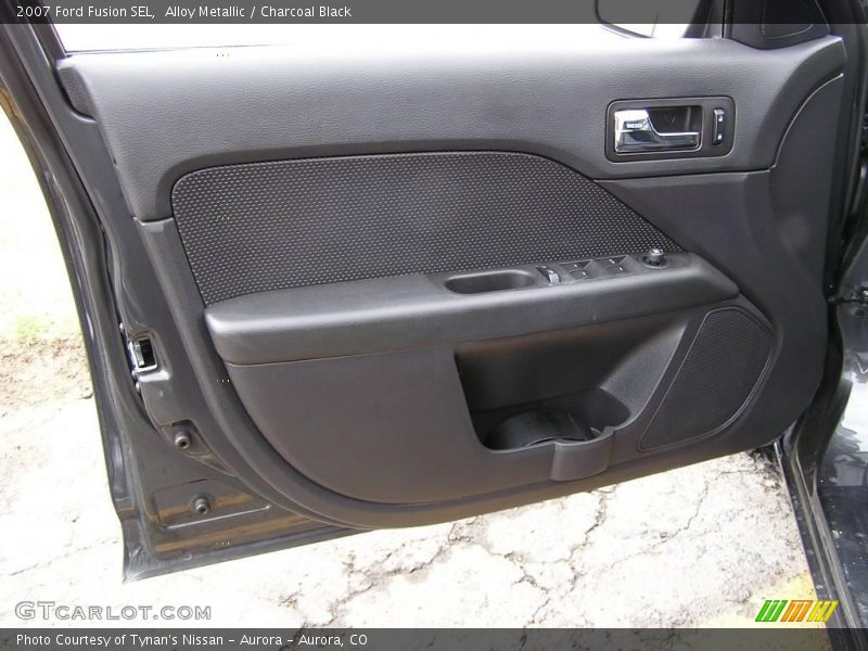 Alloy Metallic / Charcoal Black 2007 Ford Fusion SEL