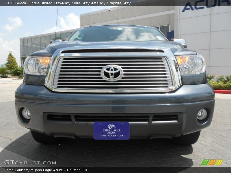 Slate Gray Metallic / Graphite Gray 2010 Toyota Tundra Limited CrewMax
