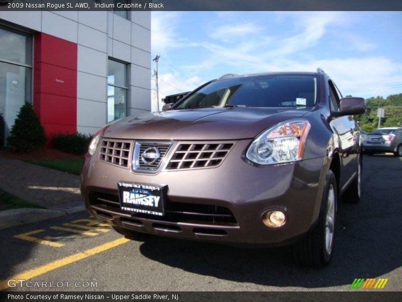 Iridium Graphite / Black 2009 Nissan Rogue SL AWD