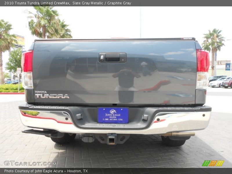 Slate Gray Metallic / Graphite Gray 2010 Toyota Tundra Limited CrewMax