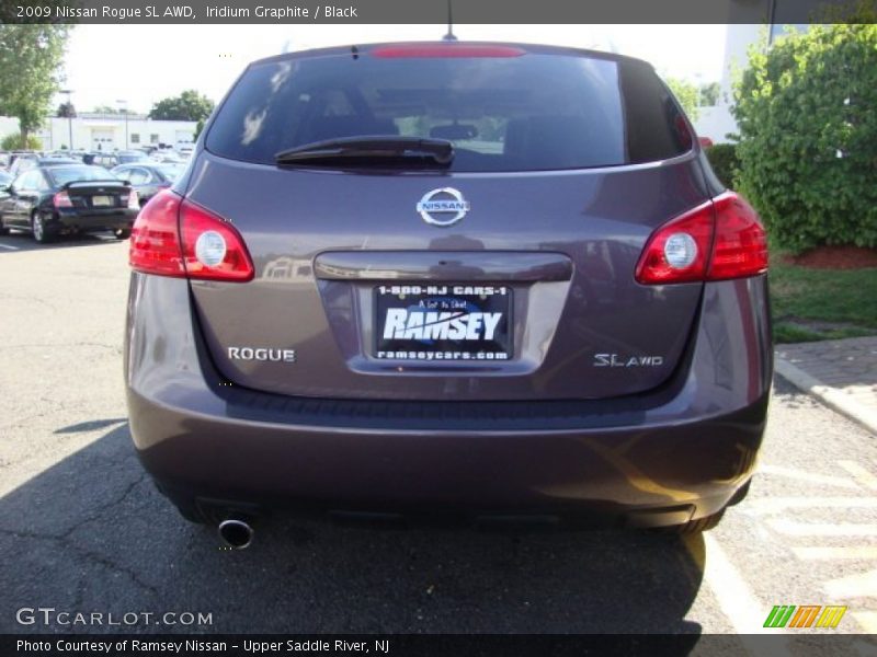 Iridium Graphite / Black 2009 Nissan Rogue SL AWD