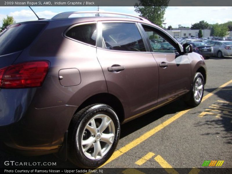 Iridium Graphite / Black 2009 Nissan Rogue SL AWD