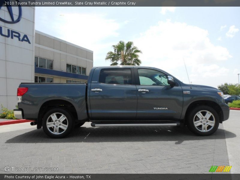 Slate Gray Metallic / Graphite Gray 2010 Toyota Tundra Limited CrewMax