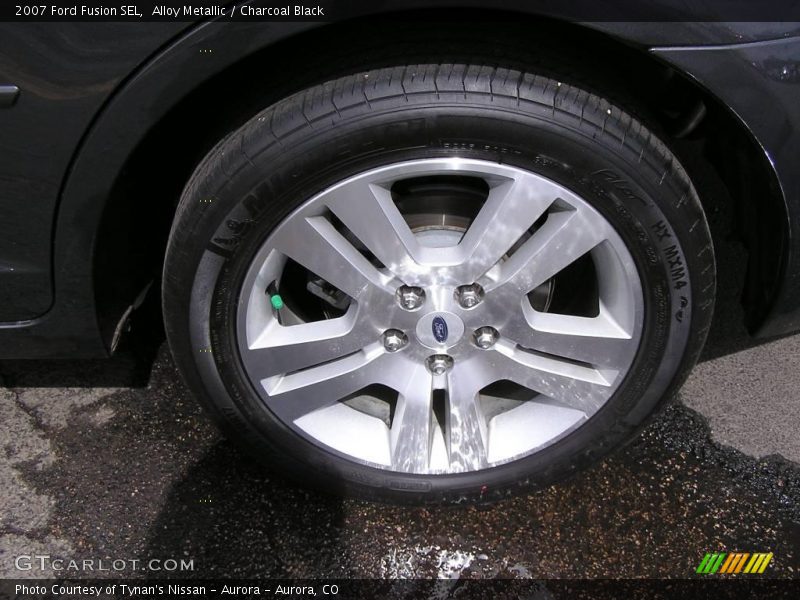 Alloy Metallic / Charcoal Black 2007 Ford Fusion SEL