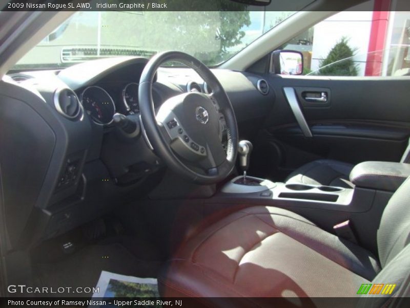 Iridium Graphite / Black 2009 Nissan Rogue SL AWD
