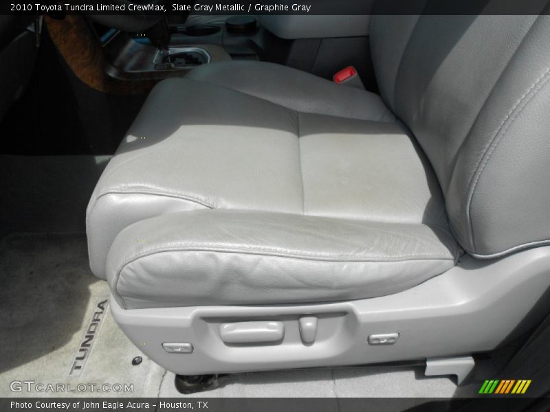 Slate Gray Metallic / Graphite Gray 2010 Toyota Tundra Limited CrewMax