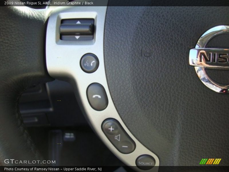Controls of 2009 Rogue SL AWD