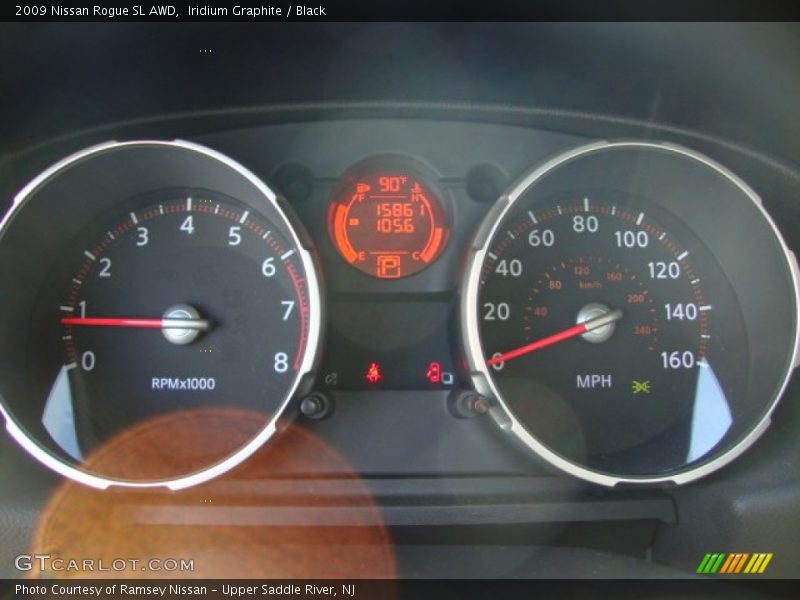  2009 Rogue SL AWD SL AWD Gauges