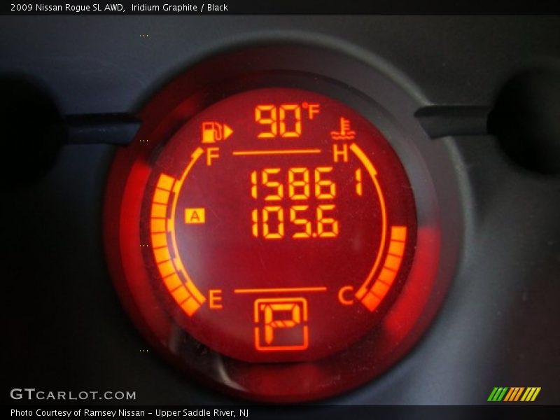Iridium Graphite / Black 2009 Nissan Rogue SL AWD