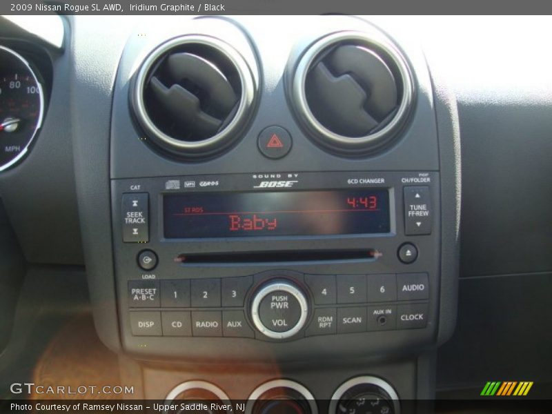 Audio System of 2009 Rogue SL AWD