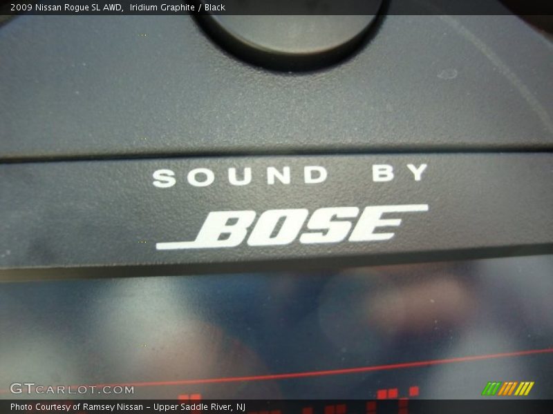 Audio System of 2009 Rogue SL AWD