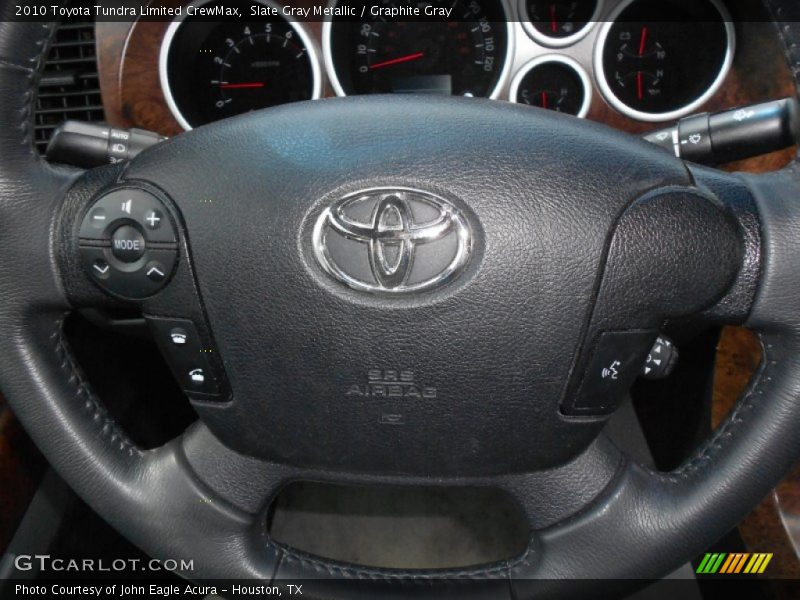 Slate Gray Metallic / Graphite Gray 2010 Toyota Tundra Limited CrewMax