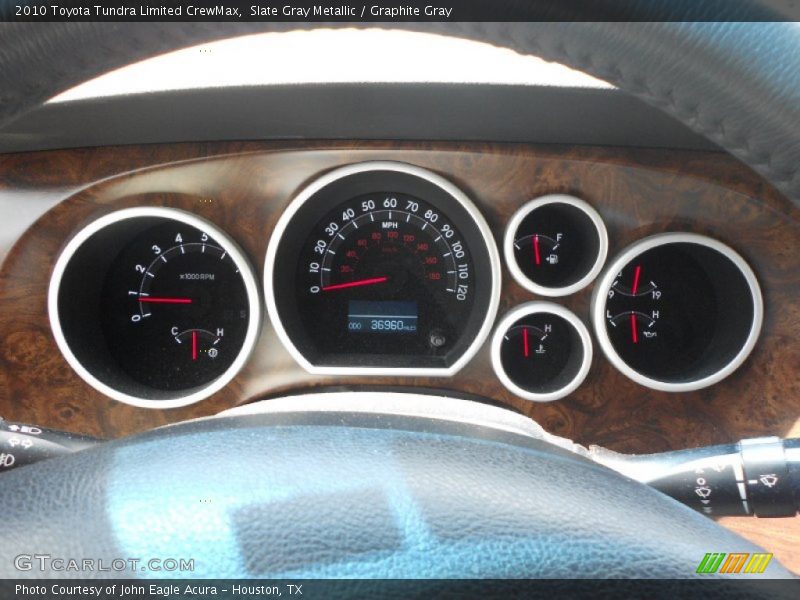  2010 Tundra Limited CrewMax Limited CrewMax Gauges