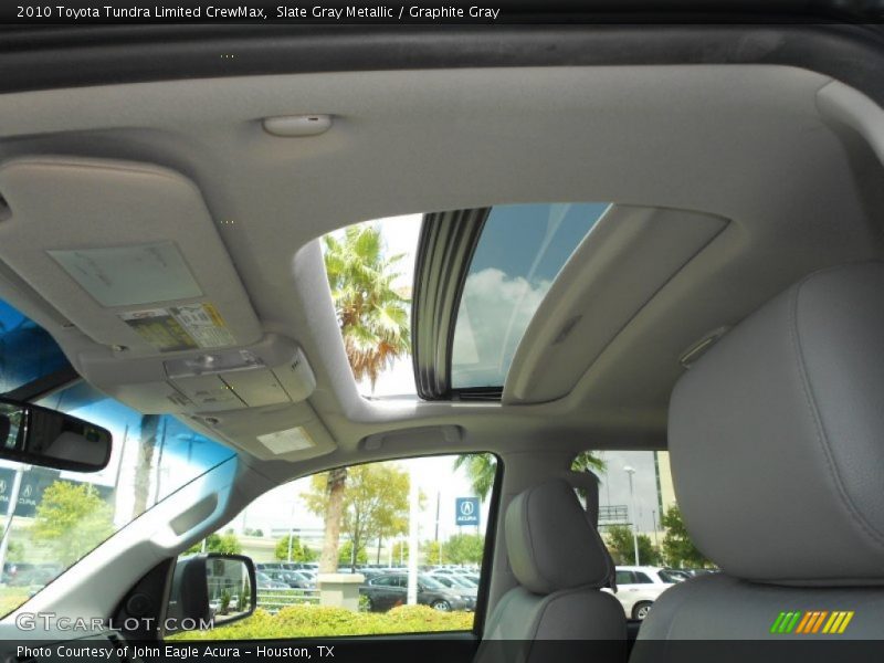 Sunroof of 2010 Tundra Limited CrewMax