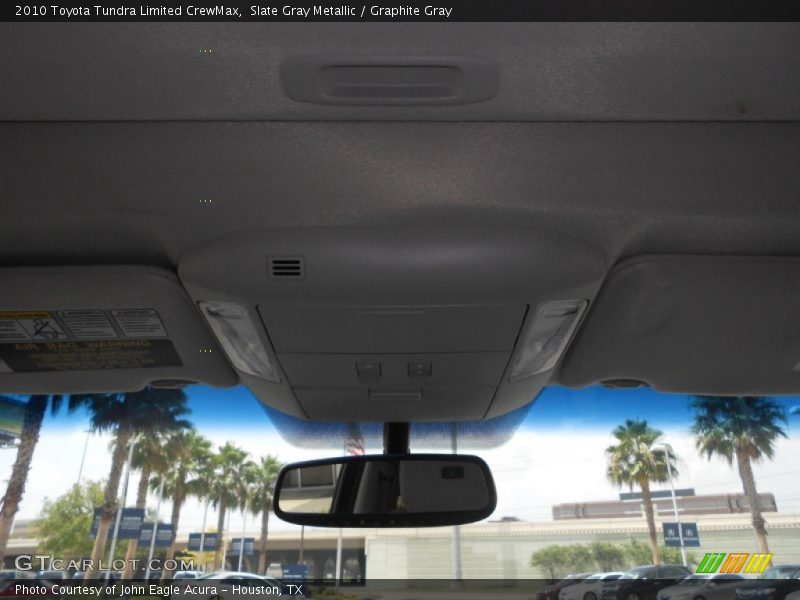 Slate Gray Metallic / Graphite Gray 2010 Toyota Tundra Limited CrewMax