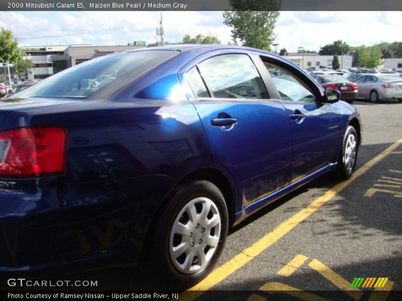 Maizen Blue Pearl / Medium Gray 2009 Mitsubishi Galant ES