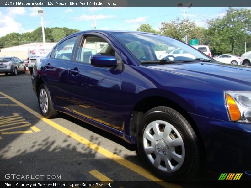 Maizen Blue Pearl / Medium Gray 2009 Mitsubishi Galant ES