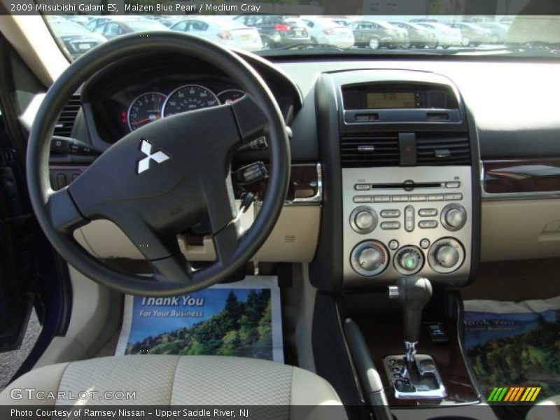Maizen Blue Pearl / Medium Gray 2009 Mitsubishi Galant ES