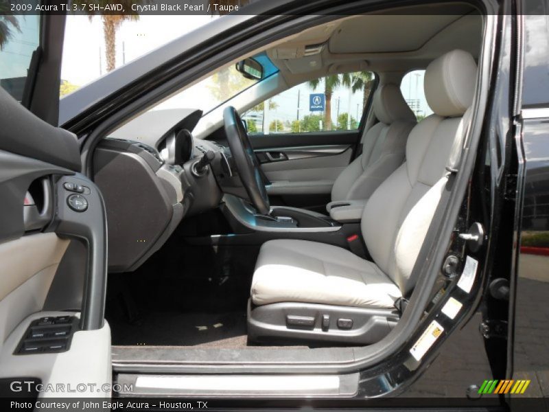 Front Seat of 2009 TL 3.7 SH-AWD