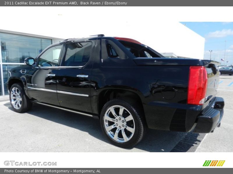 Black Raven / Ebony/Ebony 2011 Cadillac Escalade EXT Premium AWD