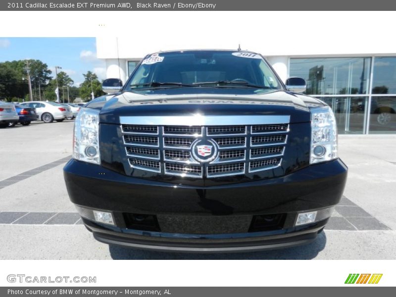Black Raven / Ebony/Ebony 2011 Cadillac Escalade EXT Premium AWD