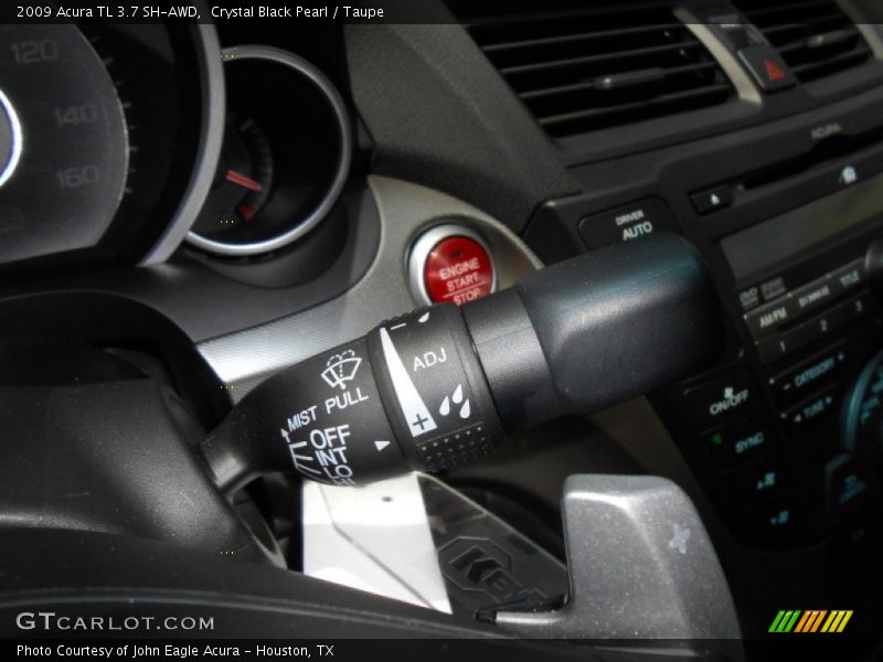 Controls of 2009 TL 3.7 SH-AWD