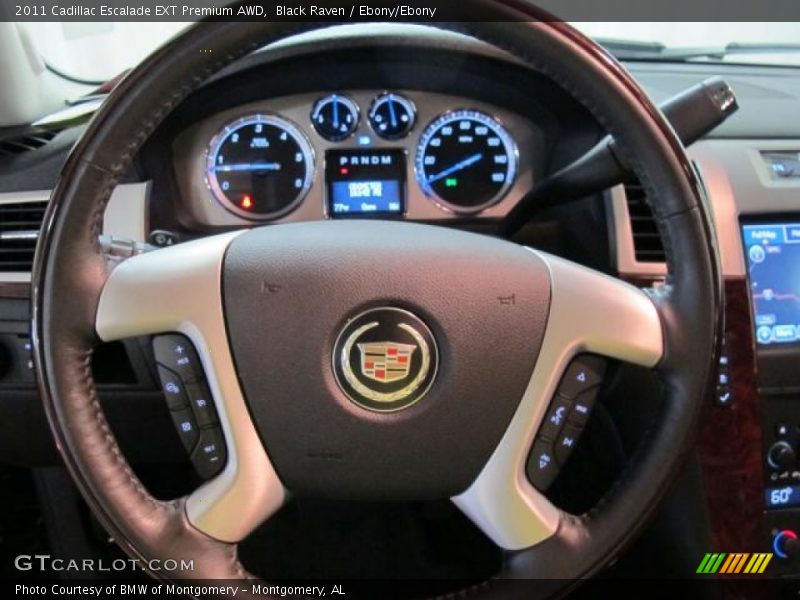 Black Raven / Ebony/Ebony 2011 Cadillac Escalade EXT Premium AWD