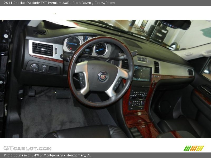 Black Raven / Ebony/Ebony 2011 Cadillac Escalade EXT Premium AWD