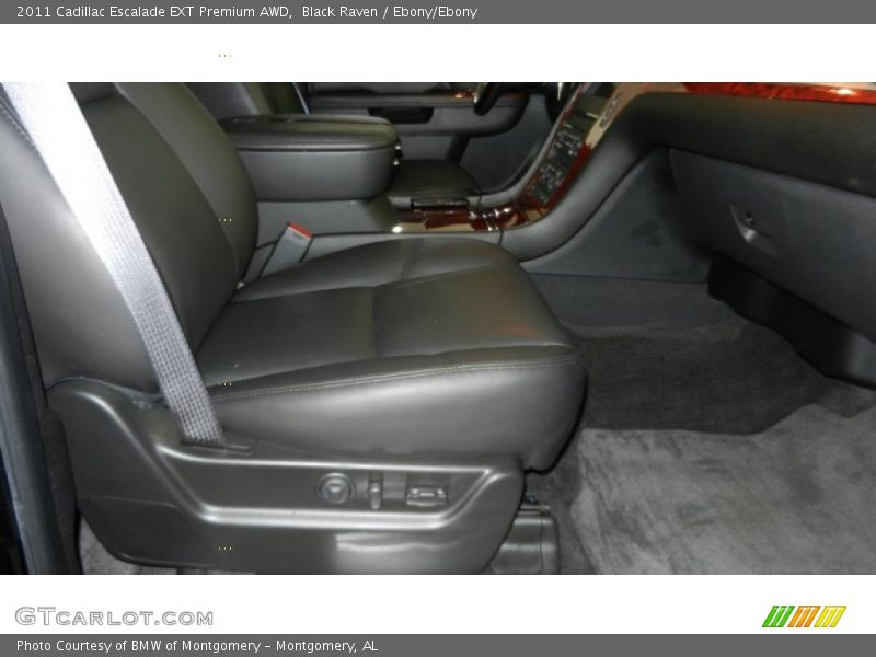 Black Raven / Ebony/Ebony 2011 Cadillac Escalade EXT Premium AWD