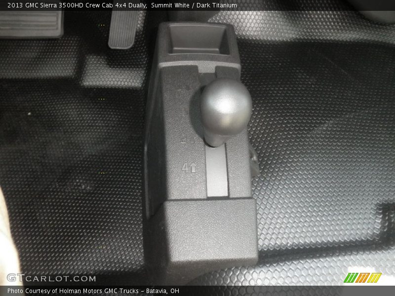 Summit White / Dark Titanium 2013 GMC Sierra 3500HD Crew Cab 4x4 Dually