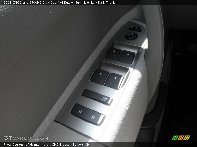 Summit White / Dark Titanium 2013 GMC Sierra 3500HD Crew Cab 4x4 Dually