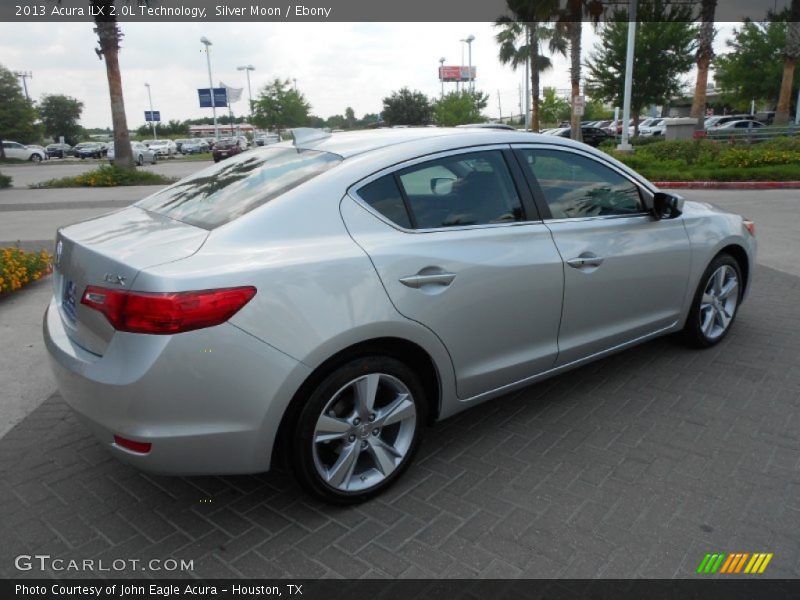 Silver Moon / Ebony 2013 Acura ILX 2.0L Technology