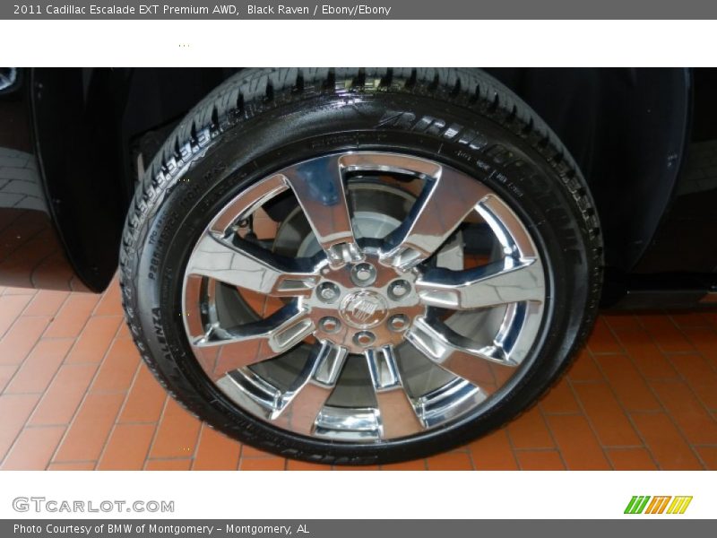 Black Raven / Ebony/Ebony 2011 Cadillac Escalade EXT Premium AWD