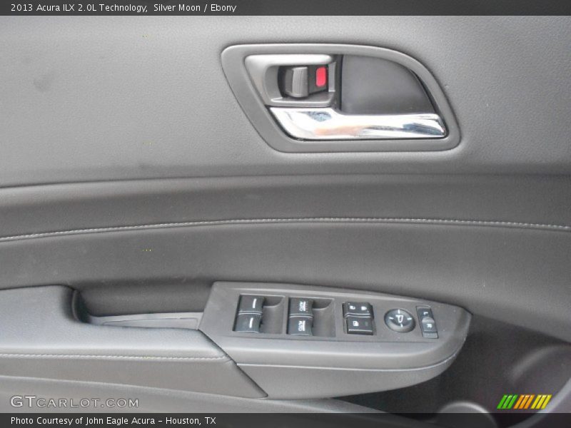 Silver Moon / Ebony 2013 Acura ILX 2.0L Technology