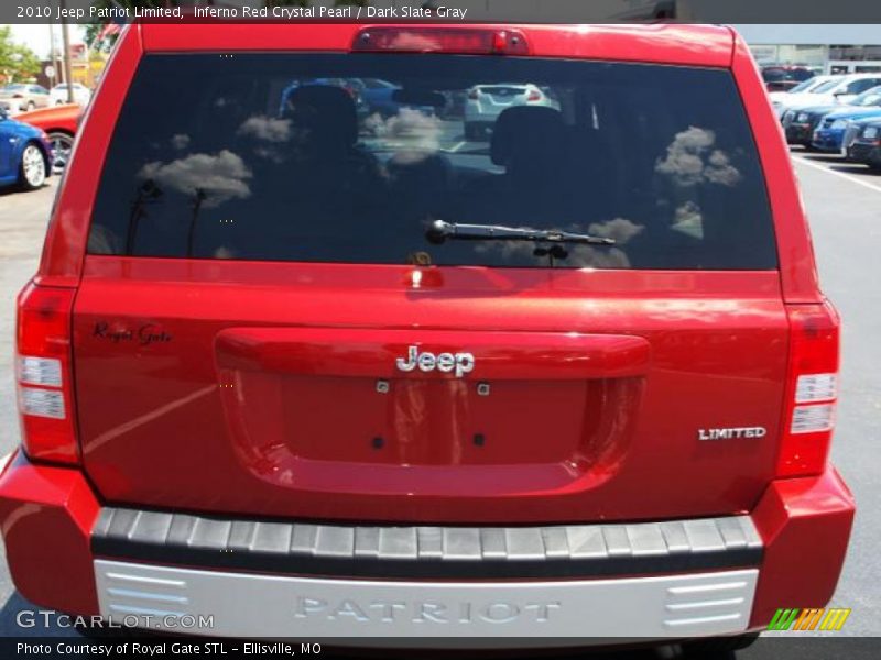 Inferno Red Crystal Pearl / Dark Slate Gray 2010 Jeep Patriot Limited