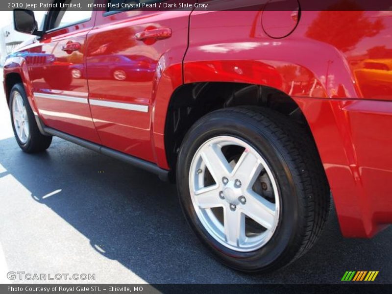 Inferno Red Crystal Pearl / Dark Slate Gray 2010 Jeep Patriot Limited