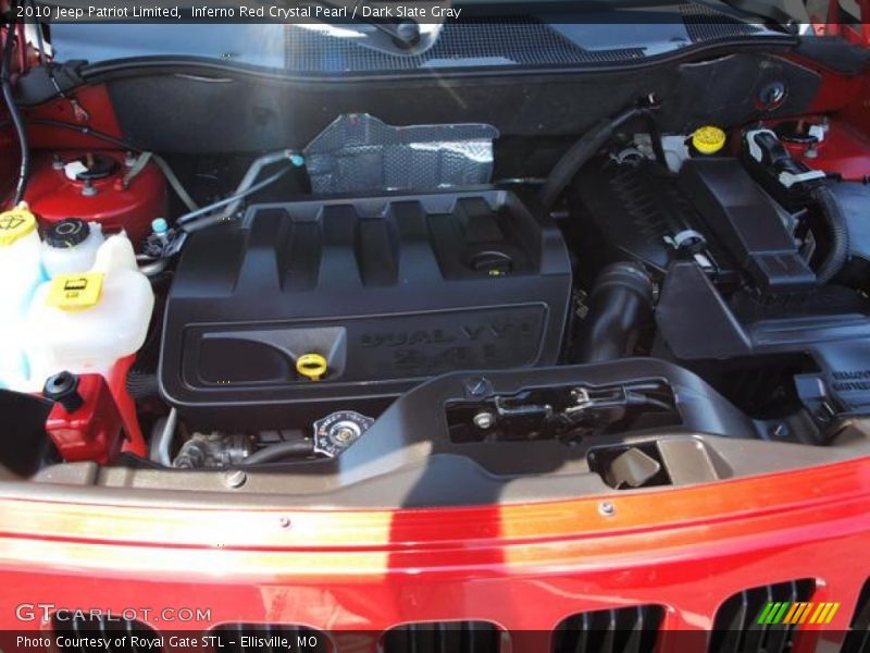 Inferno Red Crystal Pearl / Dark Slate Gray 2010 Jeep Patriot Limited