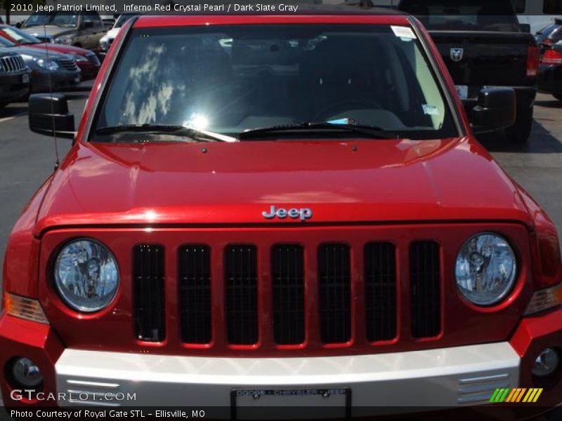 Inferno Red Crystal Pearl / Dark Slate Gray 2010 Jeep Patriot Limited