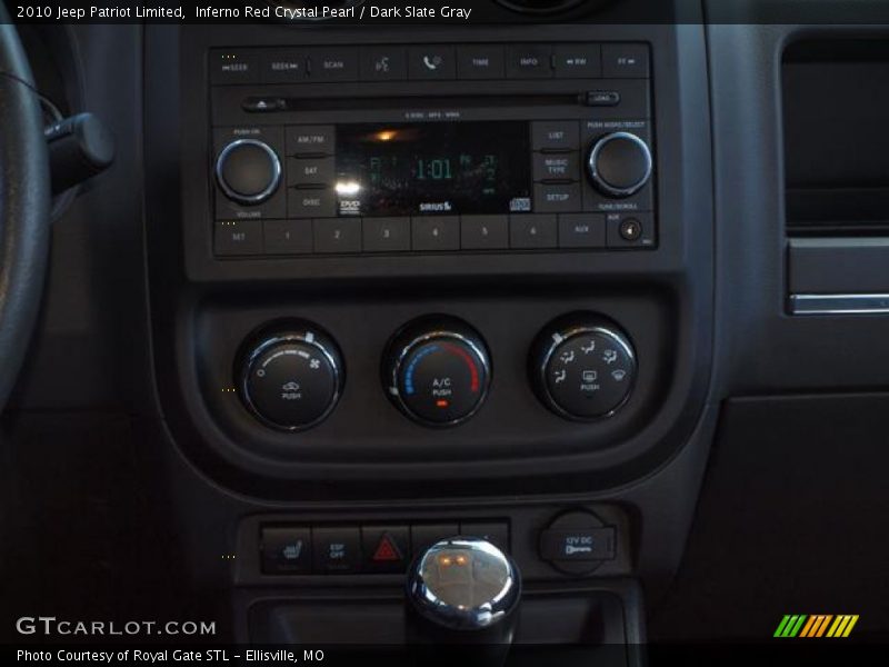 Inferno Red Crystal Pearl / Dark Slate Gray 2010 Jeep Patriot Limited