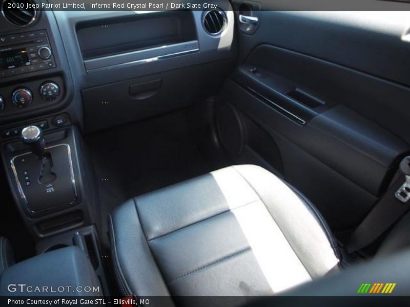 Inferno Red Crystal Pearl / Dark Slate Gray 2010 Jeep Patriot Limited