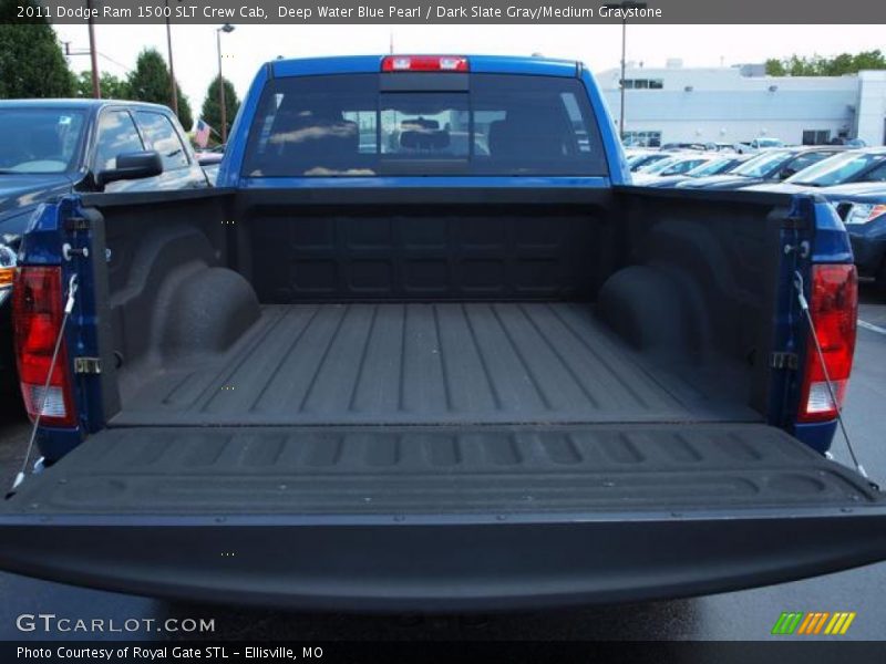 Deep Water Blue Pearl / Dark Slate Gray/Medium Graystone 2011 Dodge Ram 1500 SLT Crew Cab