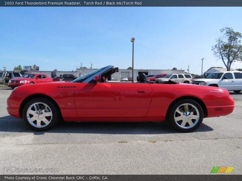  2003 Thunderbird Premium Roadster Torch Red