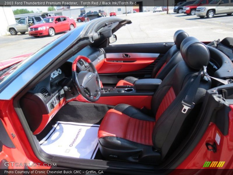 Torch Red / Black Ink/Torch Red 2003 Ford Thunderbird Premium Roadster
